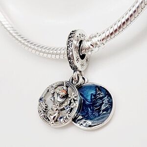 Pandora Disney Frozen Snow Olaf Dangle Charm